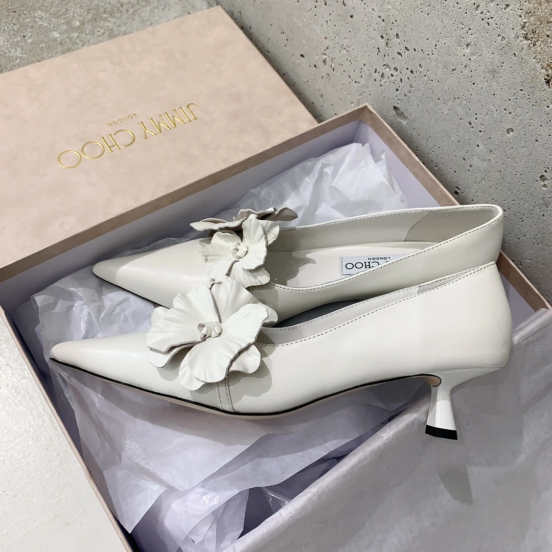 COCO-- ROSALIAFLOWERS65BGW080258 Heel height：6.5CM sheepskin item:D-X032C1474